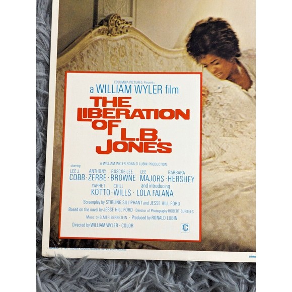 The Liberation of LB Jones 1970 Lobby Card Movie Poster‎ Anthony Zerbe Neo Noir - Picture 3 of 9